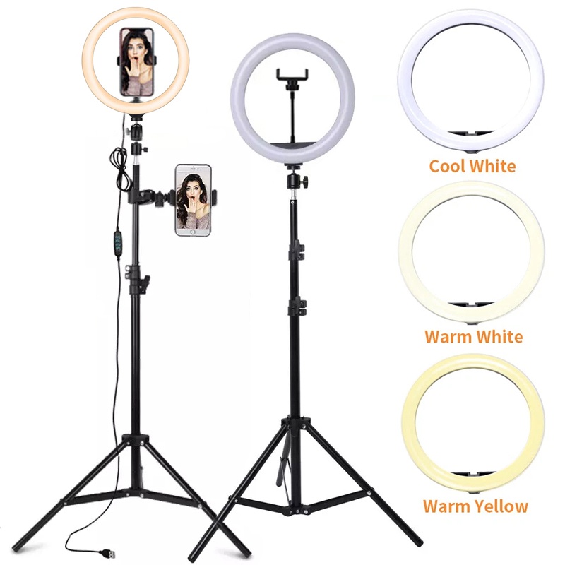 Photography Lighting Circle - Luz de Anel LED para Selfie