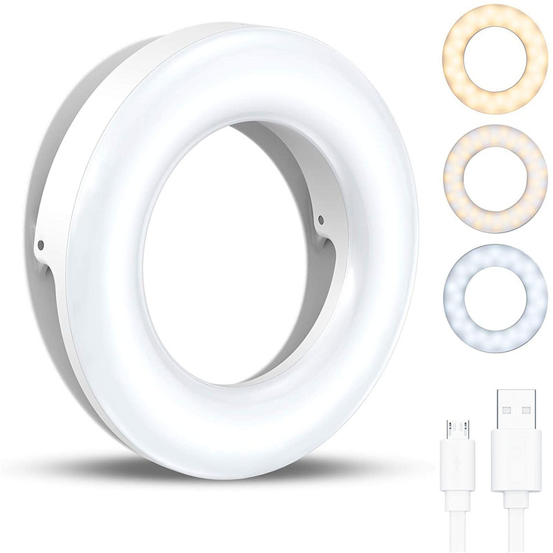 Photography Lighting Circle - Portátil led clipe anel de luz