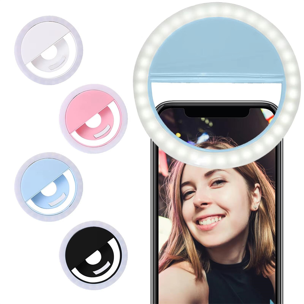 Photography Lighting Spotlight - Luz de selfie LED com carregamento