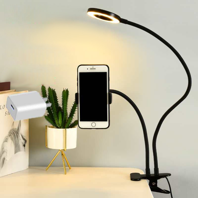 Photography Lighting Ring - Suporte universal flexível para celular, com
