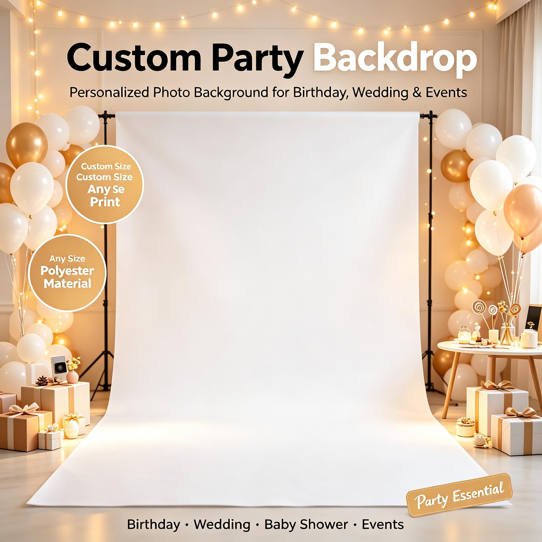 Photography Lighting Backdrop - Fundo Personalizado para Fotos, Banner de