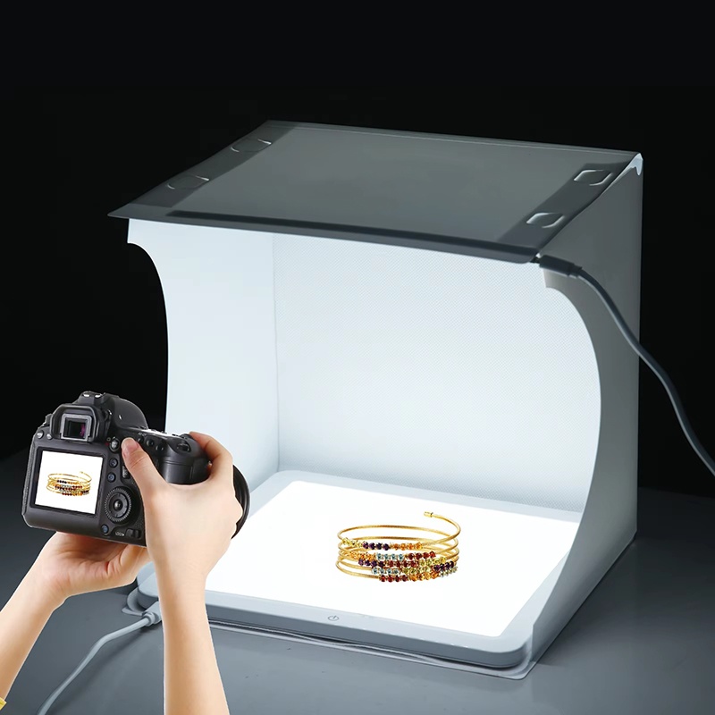 Photography Lighting Backdrop - Estúdio Fotográfico Portátil de 20cm com