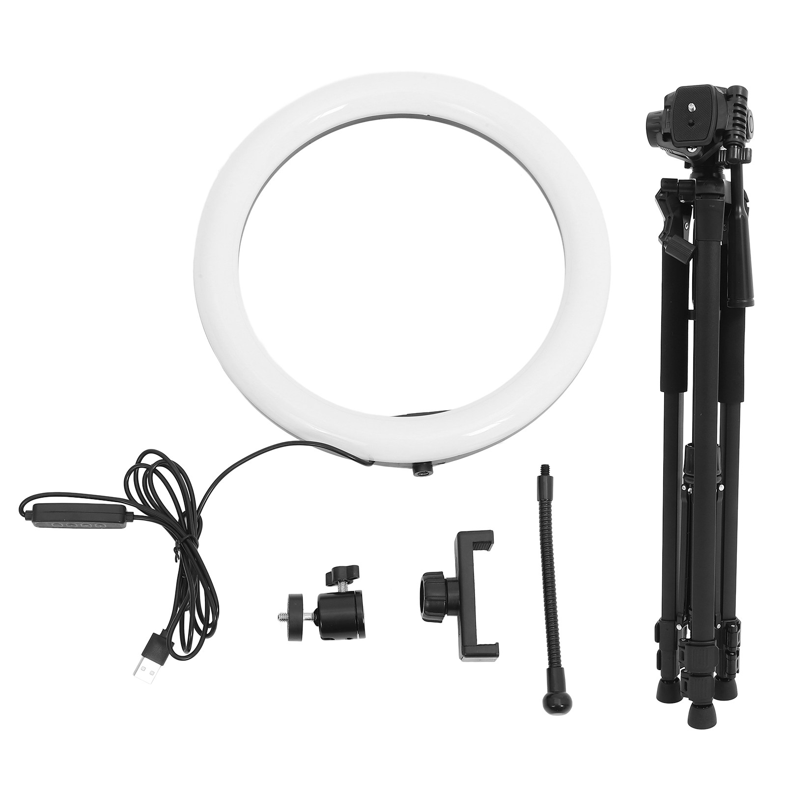 Photography Lighting Ring - Anel de Luz LED Rotativo e