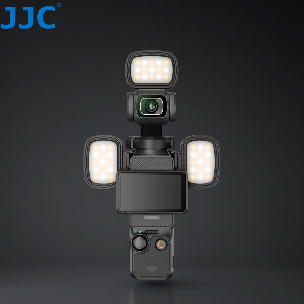 Iris Photography Led Lighting Pack - JJC Osmo Pocket 3 Mini Luz