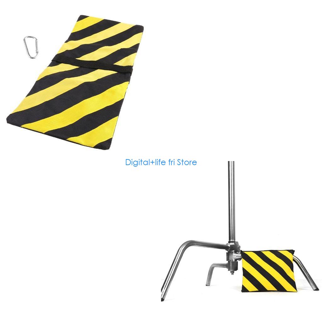 Photography Lighting Design - E06d sacos areia com zíper amarelo,