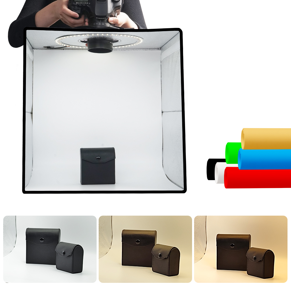 Photography Lighting Backdrop - Lightdow regulável caixa de fotos led