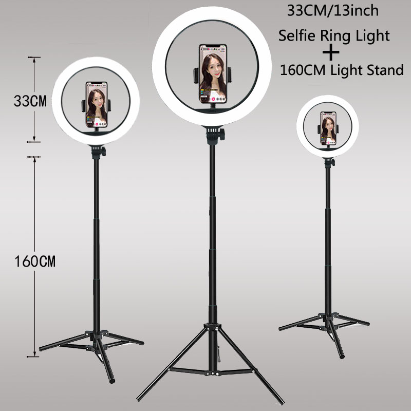 Photography Lighting Circle - 26 33cm luzes de vídeo luz