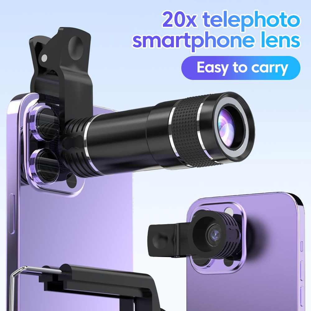 Photography Lighting Definition - Lente telefoto universal 20x para telefone,