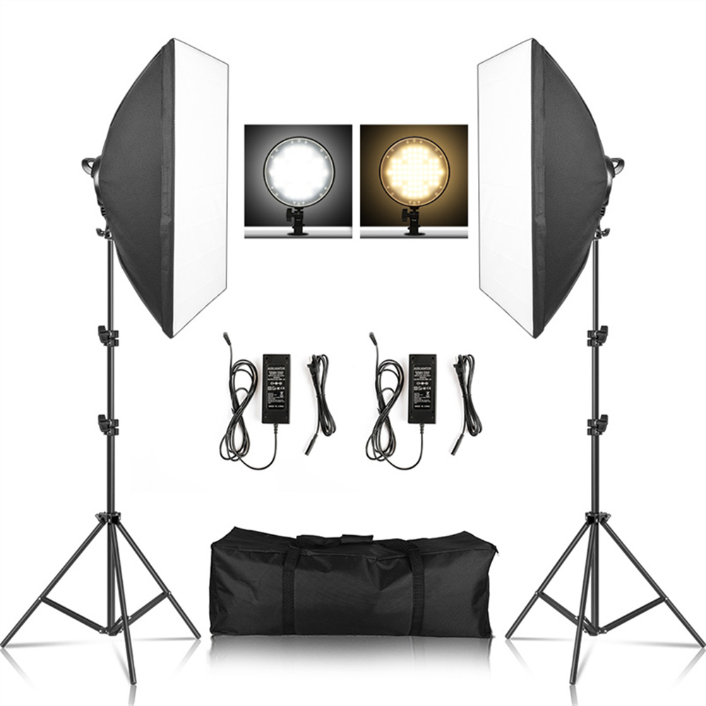 Iris Photography Led Lighting Pack - Softbox luz fotografia kit foto 2m