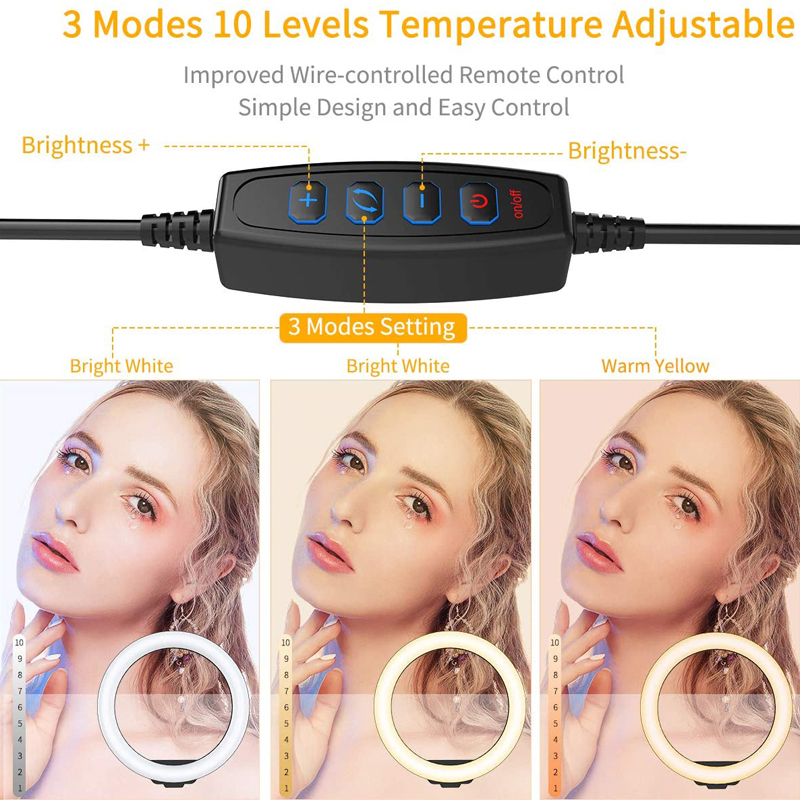 Luz de Anel LED para Selfie de - Photography Lighting Circle avaliação e preço