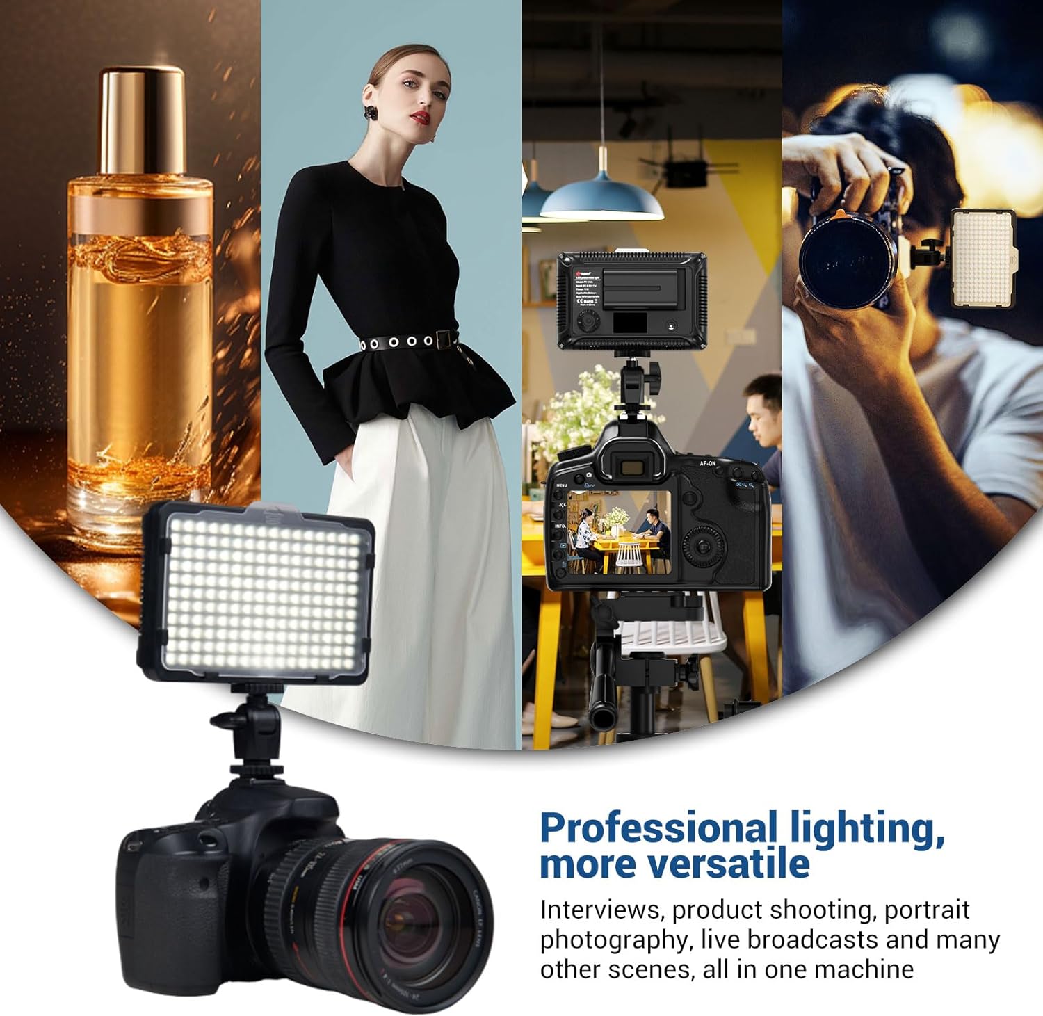 2 pacote 176 led estúdio strea - Iris Photography Led Lighting Pack avaliação e preço