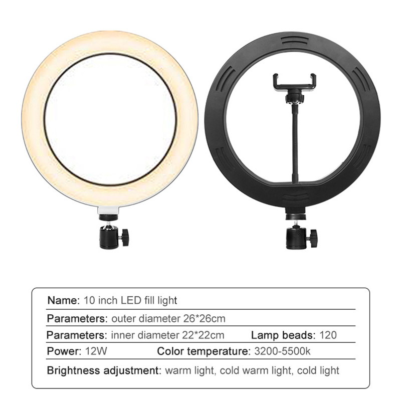 Anel luminoso led para câmera  - Photography Lighting Circle avaliação e preço