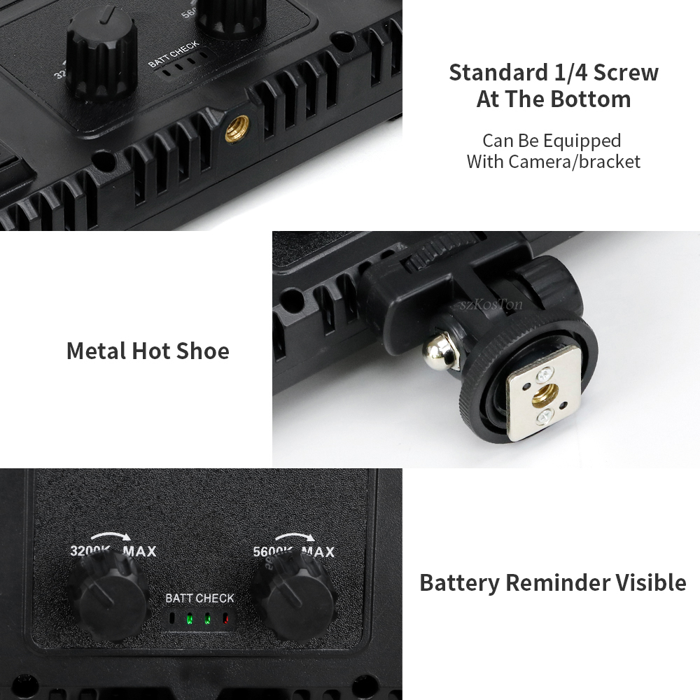 U600 led kits de luz estúdio l - Iris Photography Led Lighting Pack avaliação e preço