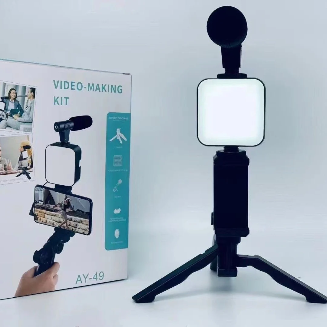 Kit de vlogging para smartphon - Iris Photography Led Lighting Pack avaliação e preço