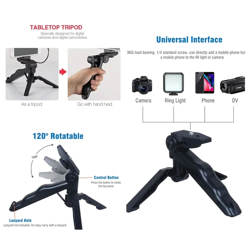 Kit de vlogging para smartphon - Iris Photography Led Lighting Pack avaliação e preço