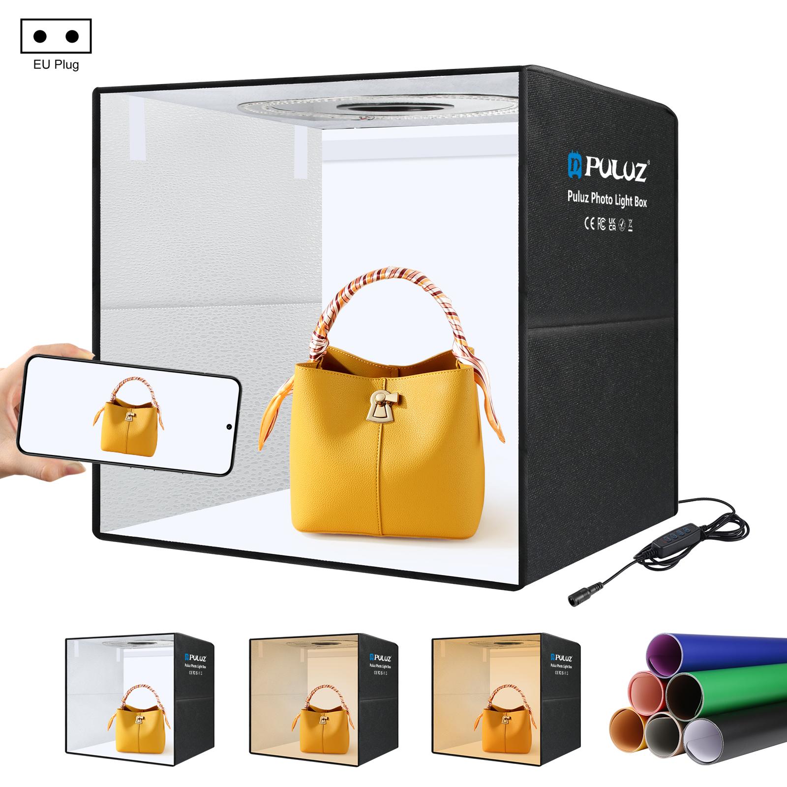 PULUZ Caixa de Luz Portátil Do - Photography Lighting Backdrop avaliação e preço