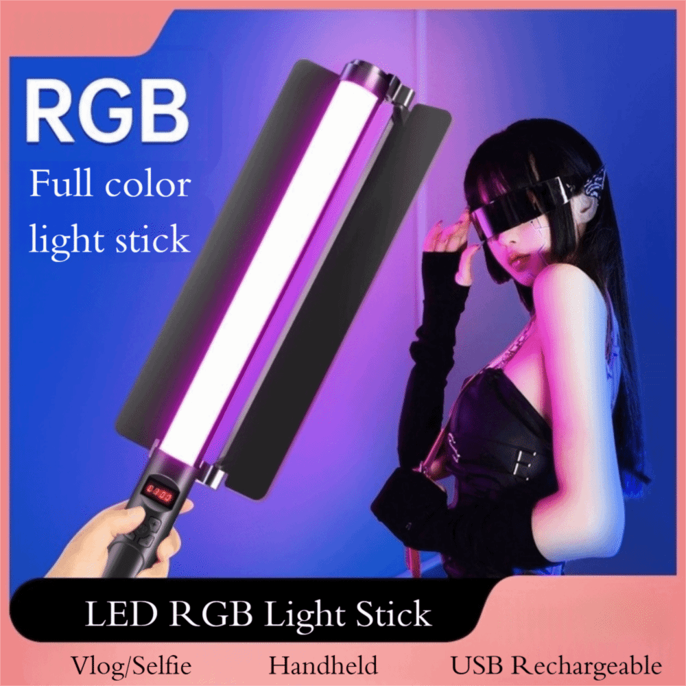 Portátil led rgb luz vara colo - Lighting In Photography Studio avaliação e preço