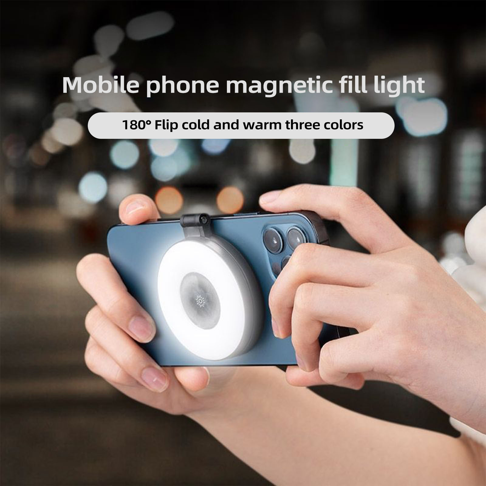 Luz magnética do anel do selfi - Photography Lighting Ring avaliação e preço