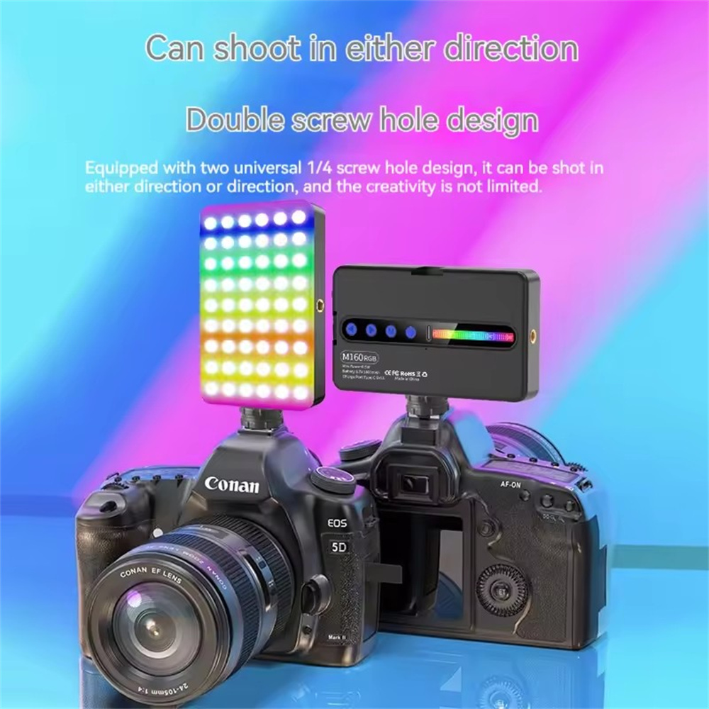 Luz led rgb para câmera, kit d - Iris Photography Led Lighting Pack avaliação e preço
