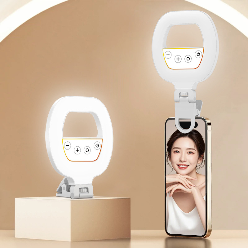 Luz led recarregável para celu - Photography Lighting Ring avaliação e preço