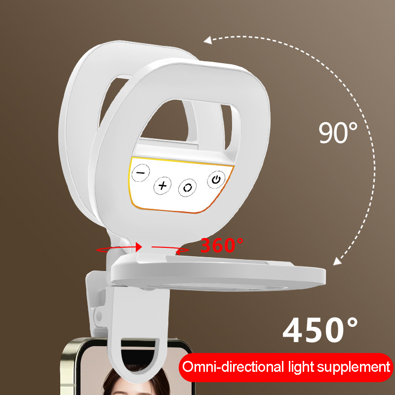 Luz led recarregável para celu - Photography Lighting Ring avaliação e preço
