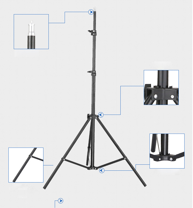 Suporte de projetor tripé de v - Photography Lighting Mount avaliação e preço