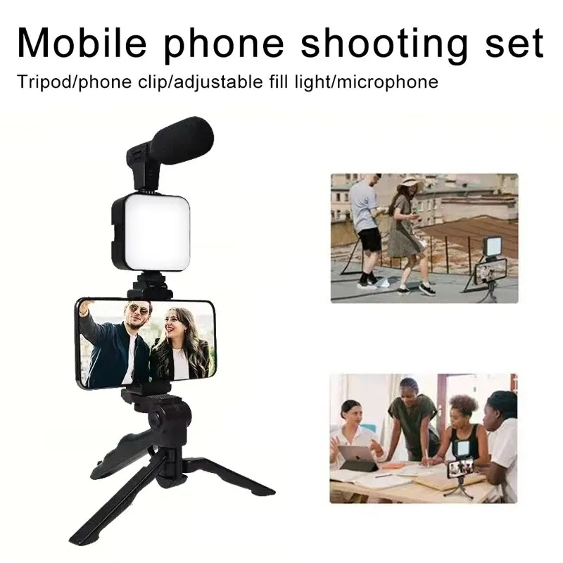 Kit de vlogging para smartphon - Iris Photography Led Lighting Pack avaliação e preço