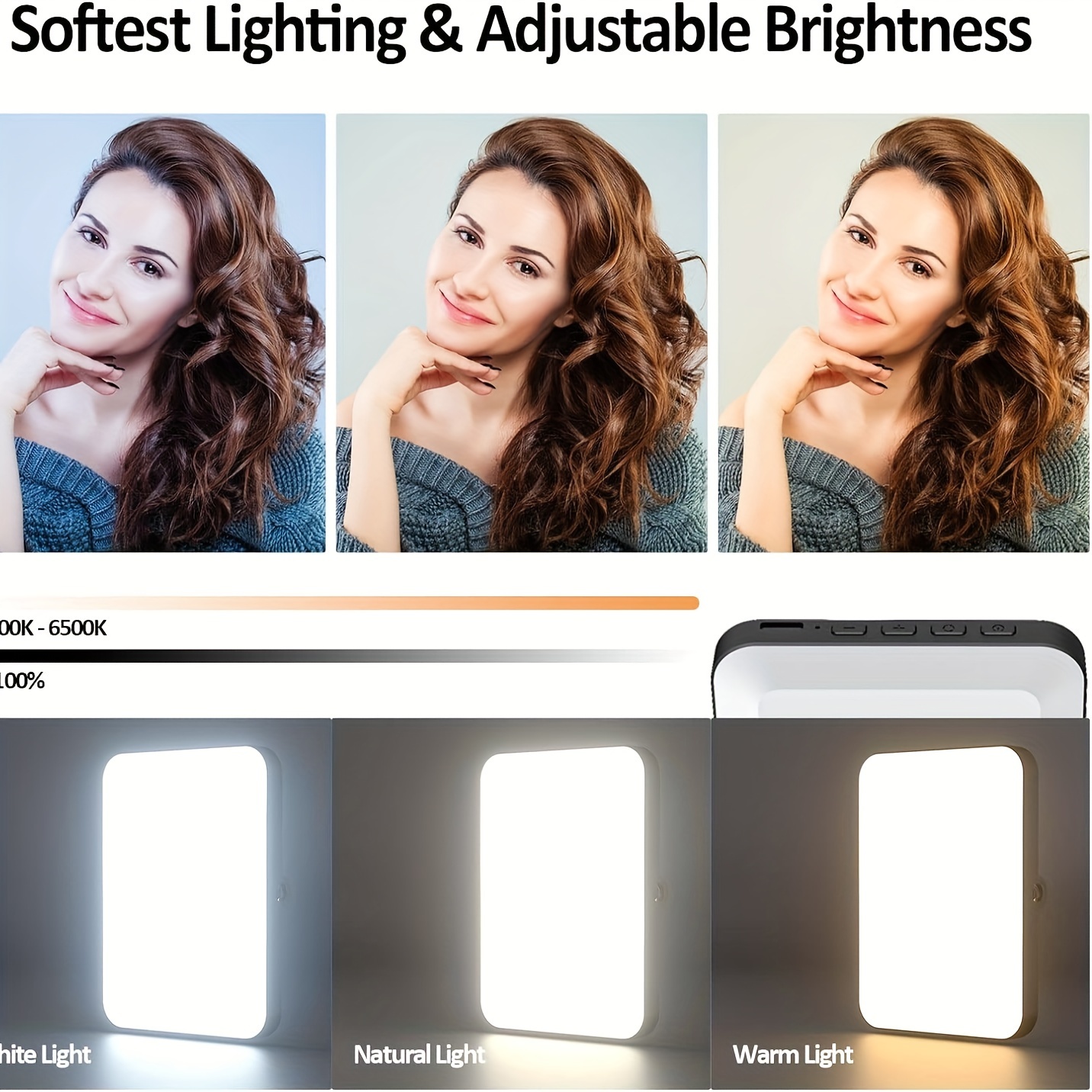 1pc recarregável magnética led - Photography Lighting Spotlight avaliação e preço