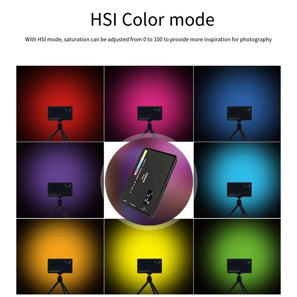 Modos RGB Mini Spotlight Luz d - Photography Lighting Spotlight avaliação e preço