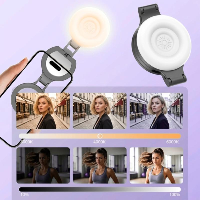 Luz led multiuso com configura - Photography Lighting Ring avaliação e preço