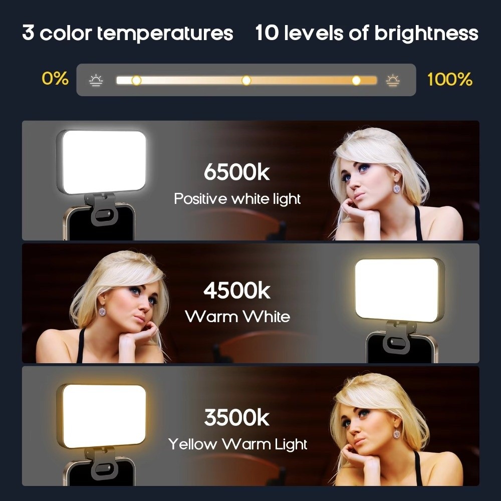 Luz LED para Selfie 800/1000mA - Photography Lighting Ring avaliação e preço