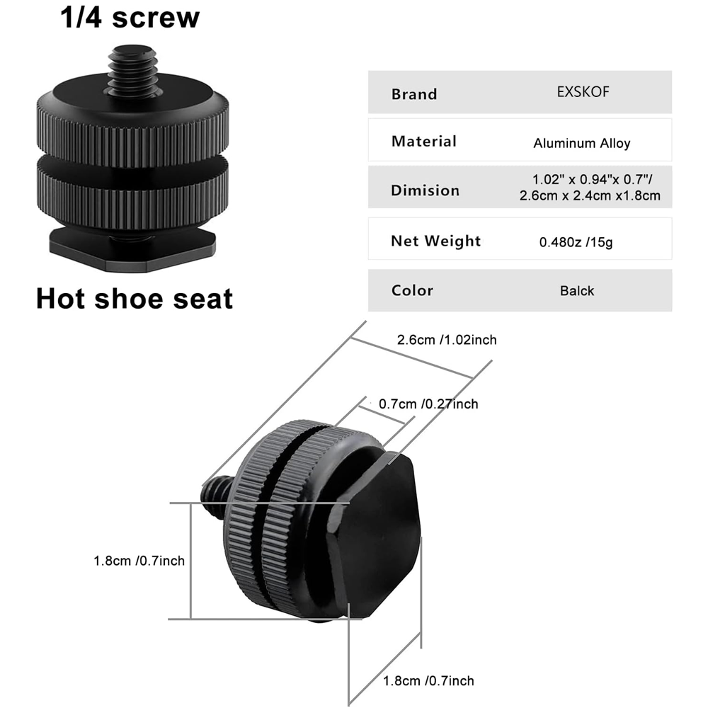 Adaptador de Sapata Quente em  - Iris Photography Led Lighting Pack avaliação e preço