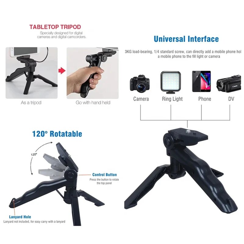 Kit de vlogging para smartphon - Iris Photography Led Lighting Pack avaliação e preço