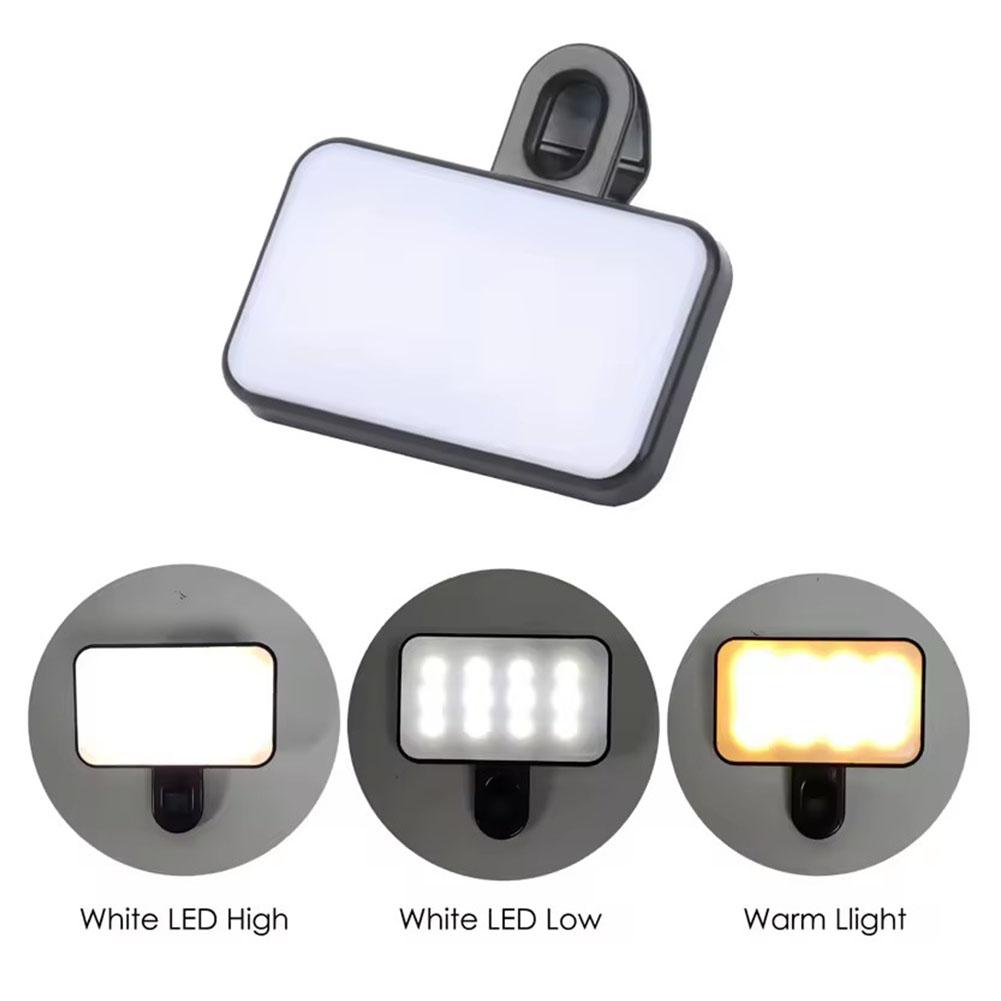 Mini led selfie luz 3 modos de - Photography Lighting Spotlight avaliação e preço