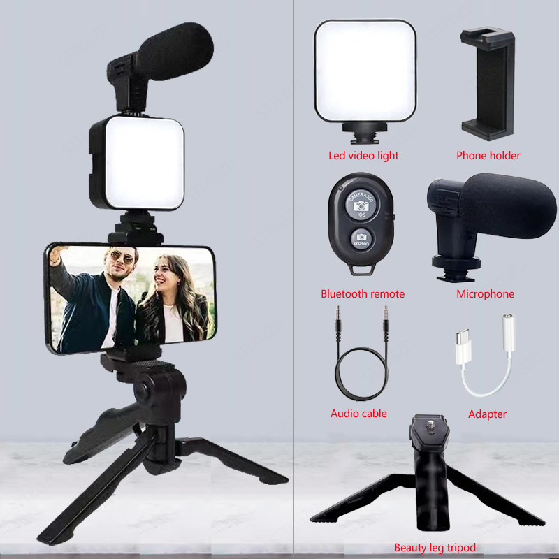 Kit de Vlogging para Smartphon - Iris Photography Led Lighting Pack avaliação e preço