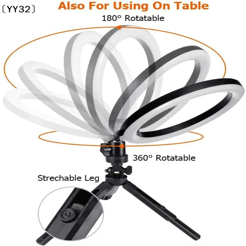 1 Conjunto de Iluminador LED R - Photography Lighting Ring avaliação e preço